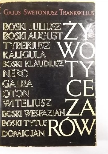 Okładka książki Żywoty cezarów